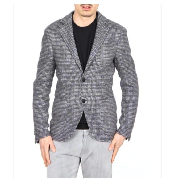 Giorgio Armani Men's Dark Grey Upton Jacket Blazer Size 40R Made in Italy - Picture 1 of 15